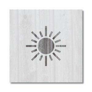 Sun Cookie Stencil, Reusable Baking Stencil, 970