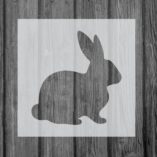 Rabbit Stencil, Reusable Stencils for Painting, 696