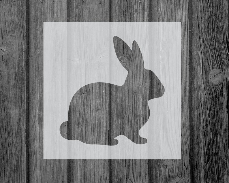 Rabbit Stencilstencilsstencilstencils for Paintingart Etsy UK