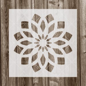 Mandala Stencil, Reusable Stencil For Painting, 1083