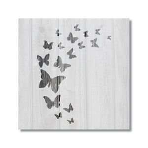 Butterfly Stencil, Reusable Mylar Craft Stencil for Painting, 389