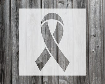 Awareness Ribbon Stencil, Reusable Stencil For Painting, 117