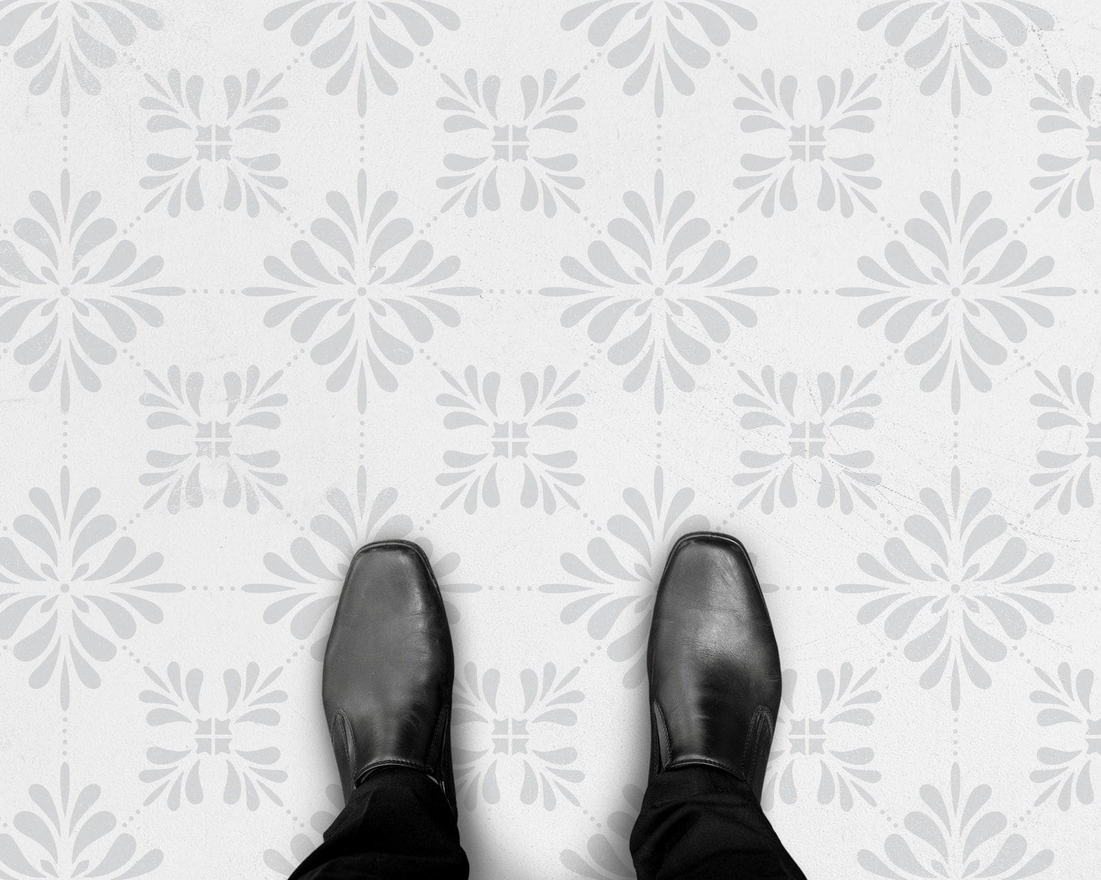 Spanish Tile Stencilstencil for Paintingtile Stencilwall Etsy