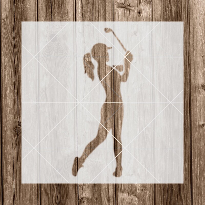 Golf Reusable Stencils - Etsy