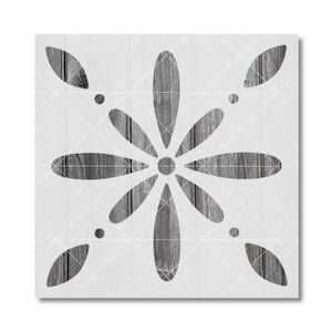 Tile Stencil - Reusable Mylar Template | Painting Crafts | Walls, Floors, Furniture | 10 Mil | 1020
