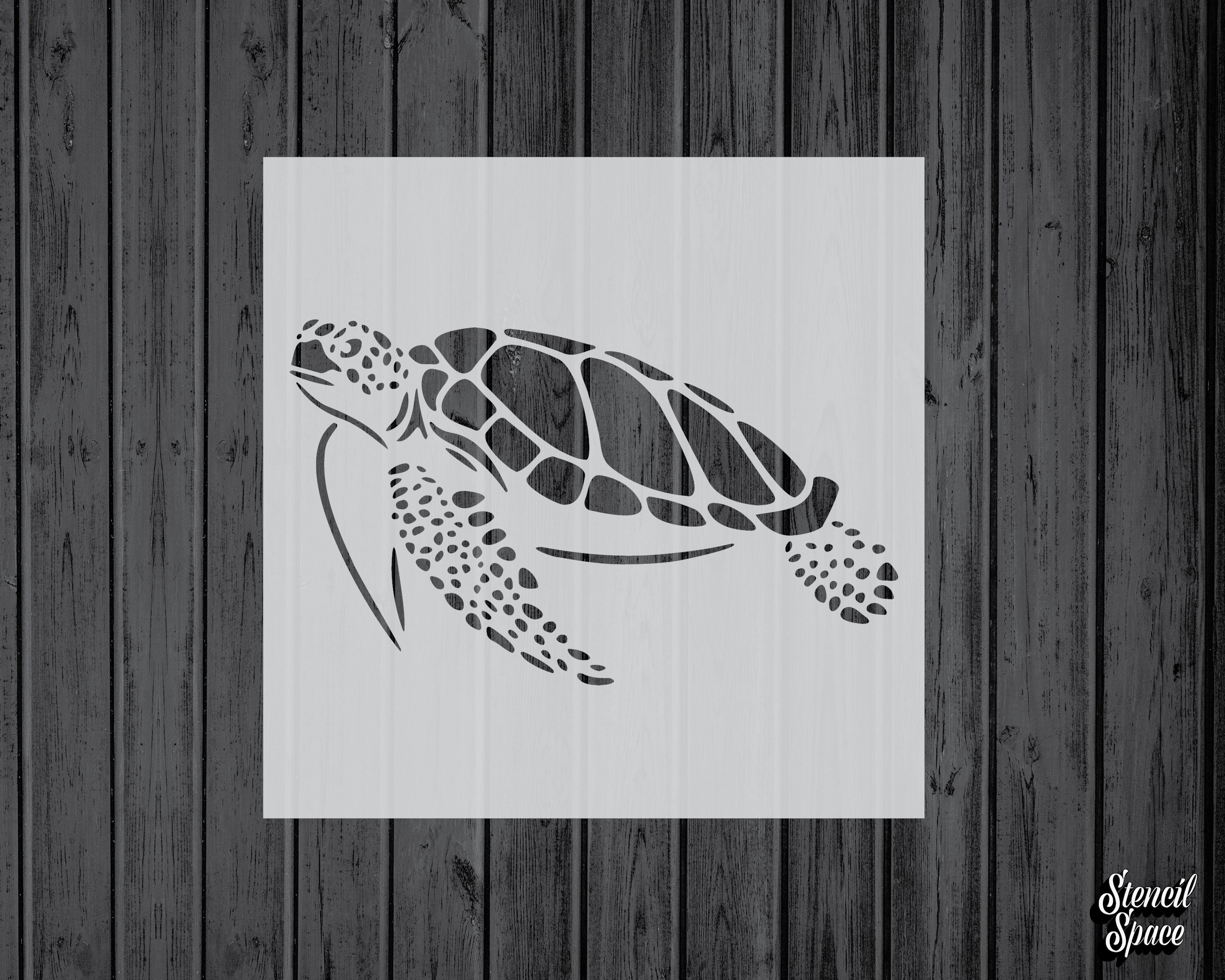 seaturtle stencil seaturtle stencil