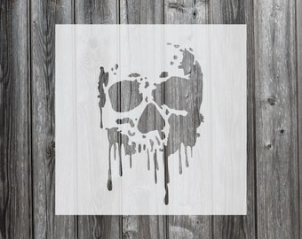 Halloween Skull Stencil, Reusable Stencil For Painting, 844