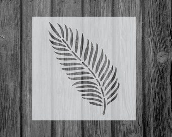 Palm Leaf Stencil, Reusable Mylar Craft Stencil For Painting, 628