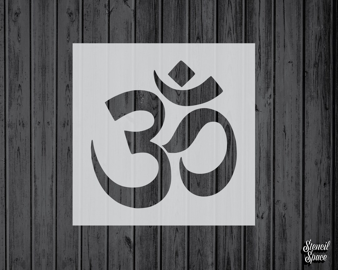 Om Stencil Mylar Assorted Sizes Craft Stencil for - Etsy