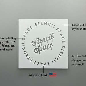 Sprinkles Stencil, Reusable Stencil For Painting, 497 image 3