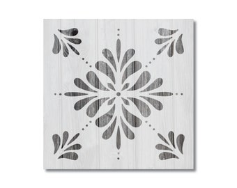 Tile Stencil, Reusable Stencil For Painting, 1015