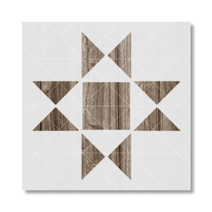 Barn Quilt Stencil, Reusable Stencil For Painting, 2058