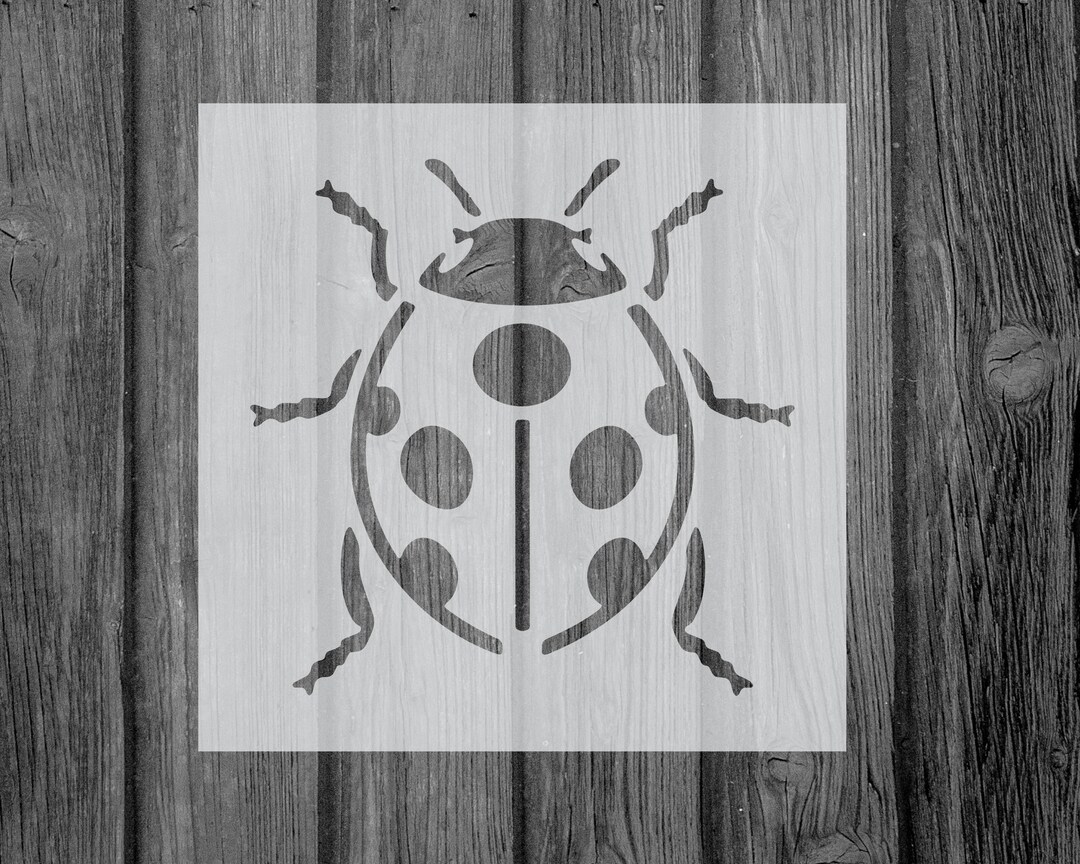 Ladybug Stencil-stencils-stencils for Painting-art - Etsy