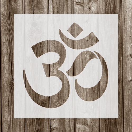 Om Stencil, Reusable Stencil For Painting And Crafts, 214