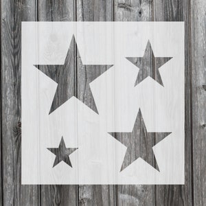 Star Template Stencil, Reusable Stencil For Painting, 574 afbeelding 1