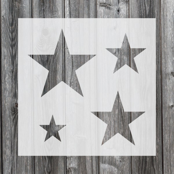 Star Template Stencil, Reusable Stencil For Painting, 574