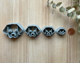 Dog Cutter Pack - Clay Cutter For Polymer Clay, Clay Cutter, Clay Earring Cutters, The Clayful Co