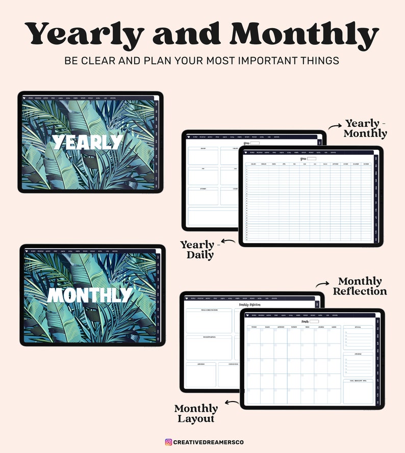 Digital Life Planner, iPad Planner Sticker, Goodnotes Planner, Digital ...