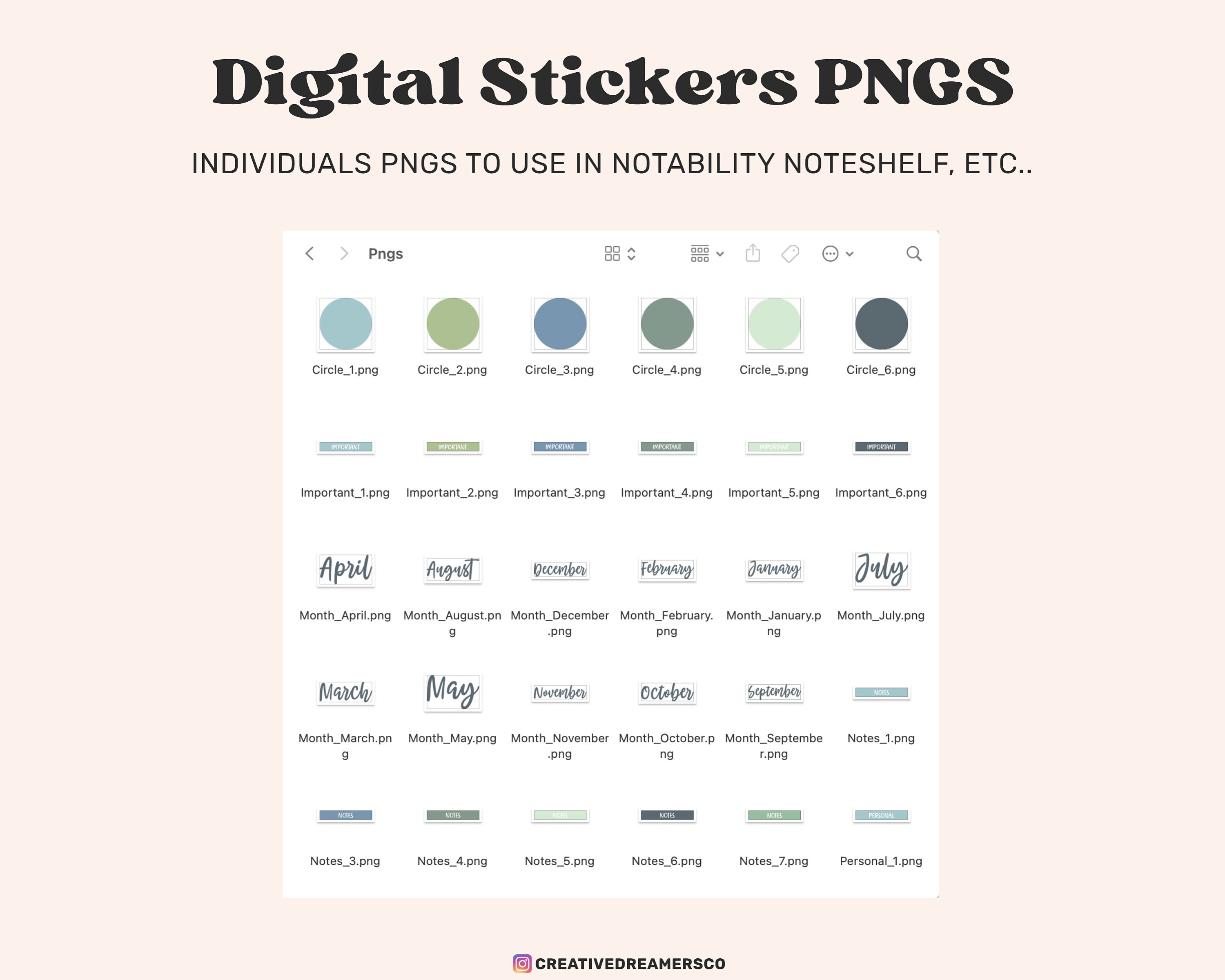 Digital Planner Stickers Precropped Goodnotes, Functional Stickers ...