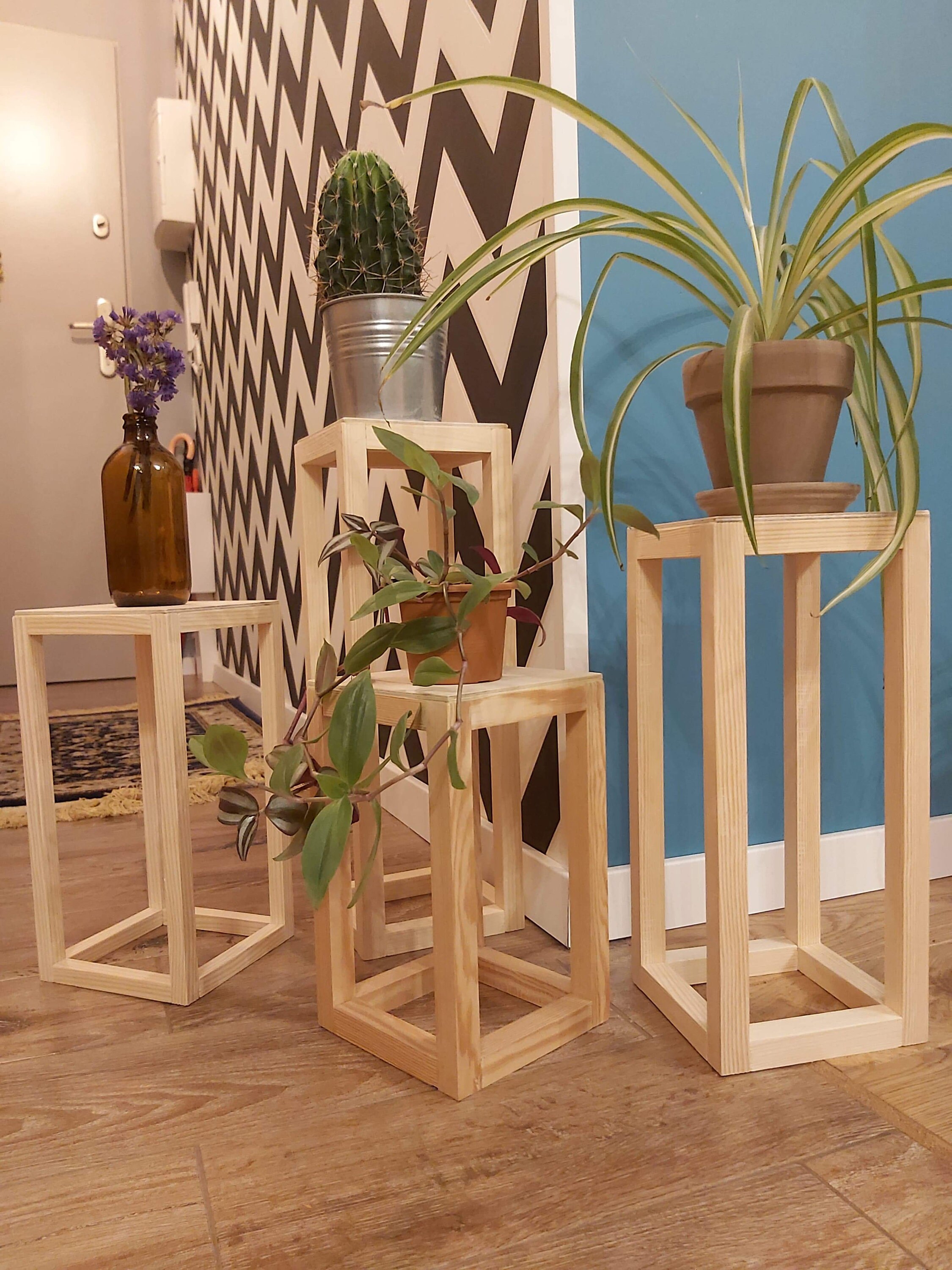 HolzBlumenbeet Blumenständer Etsy