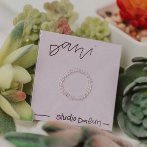 Der &quot;DANI&quot; Perlen Stapelring