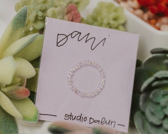 The "DANI" Beaded Stackable Ring