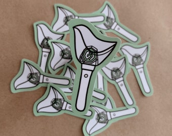 GOT7 Fanlight Vinyl Sticker // Kpop Sticker für K-Pop Fan Sticker / Ahgase Merch K pop
