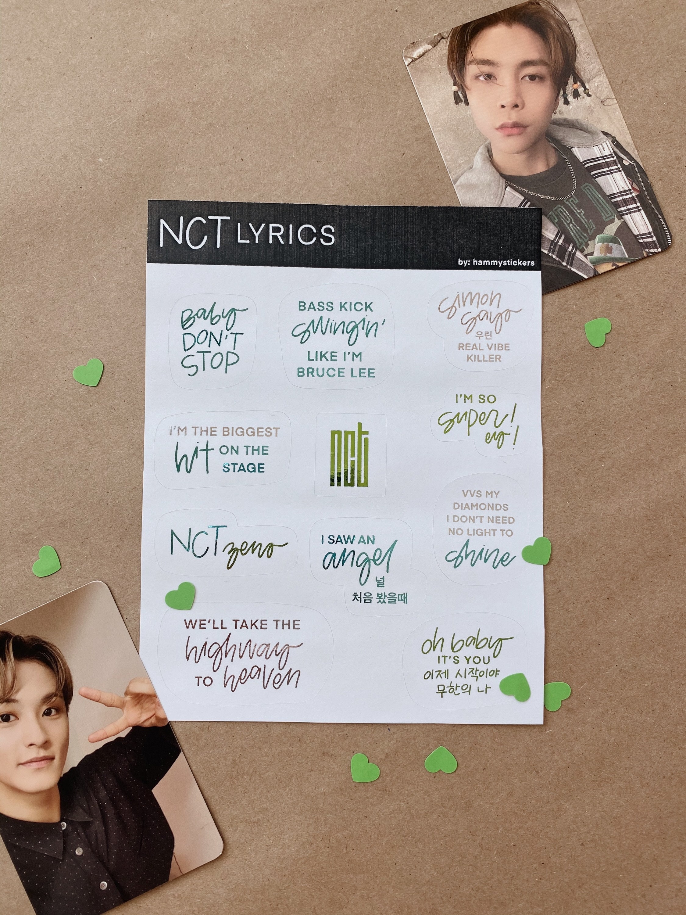 real vibe killer. nct 127 lyrics simon says | Greeting Card