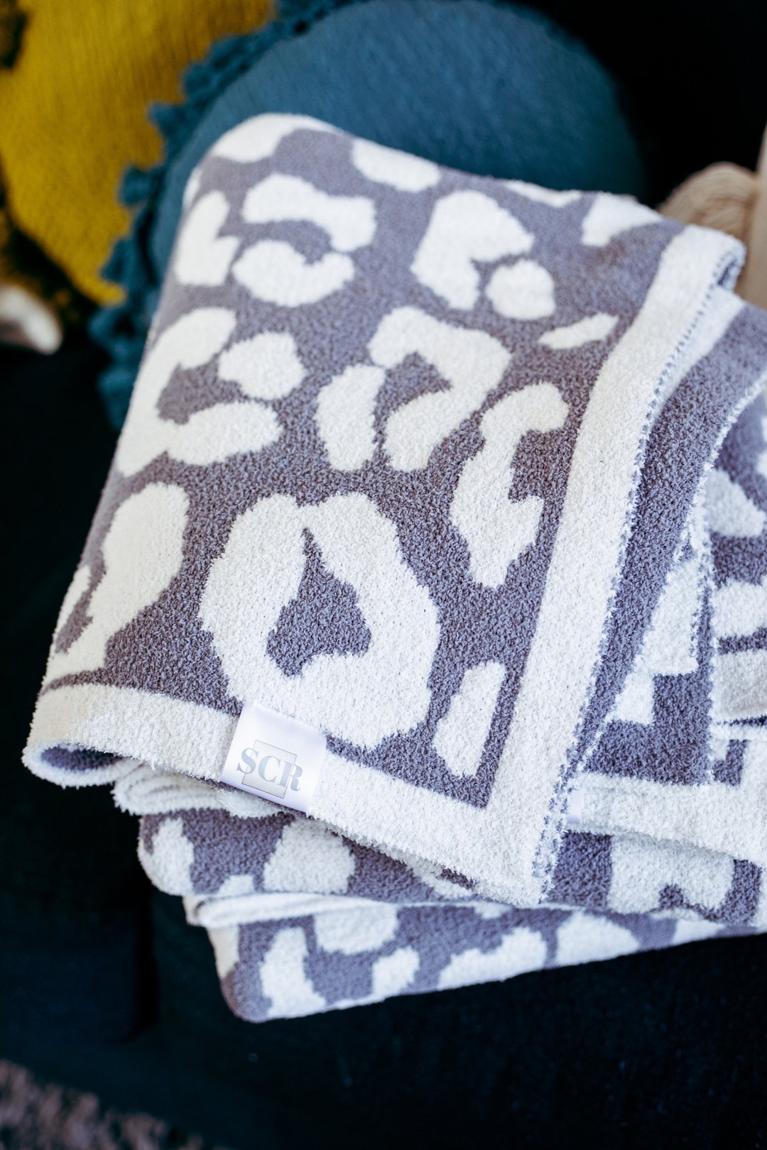 Plush Leopard Print Throw Blanket Gifts for Her Bridesmaid Gifts Etsy