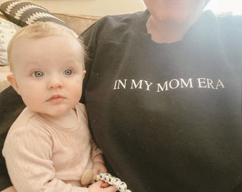 In My Mom Era Sweatshirt, Mom to Be, Mom Era Sweatshirt, Baby Shower Gift, Mom