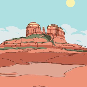 Sedona IN COLOR, Arizona Red Rock