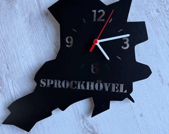 Sprockhövel Clock / Outline Sprockhövel
