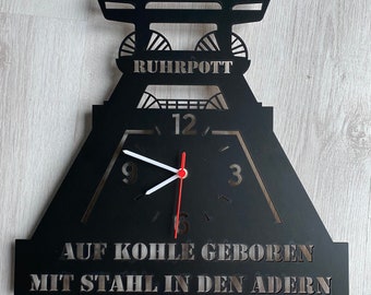 Förderturm Uhr