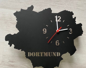 Dortmund clock / outline Dortmund