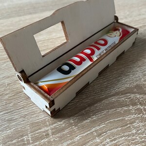 Gift box for duplo bar / praline Valentine's Day gift guest gift Personalized box for Duplo praline image 7