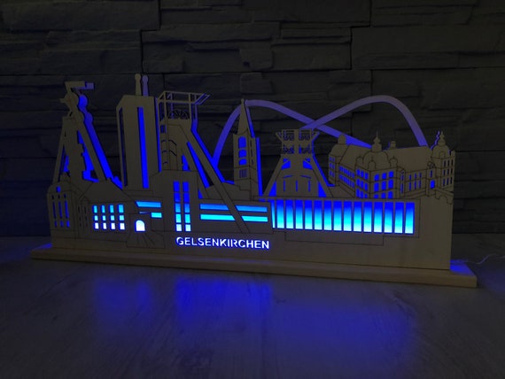 LED DEKO LAMPE FÖRDERTURM RUHRPOTT/GLÜCK AUF MIT FERNBEDIENUNG LED DEKO LAMPE FÖRDERTURM RUHRPOTT/GLÜCK AUF MIT FERNBEDIENUNG