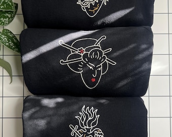 Kintsugi zwarte truien