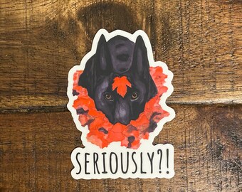 Seriously Rover Sticker: Waterproof Vinyl