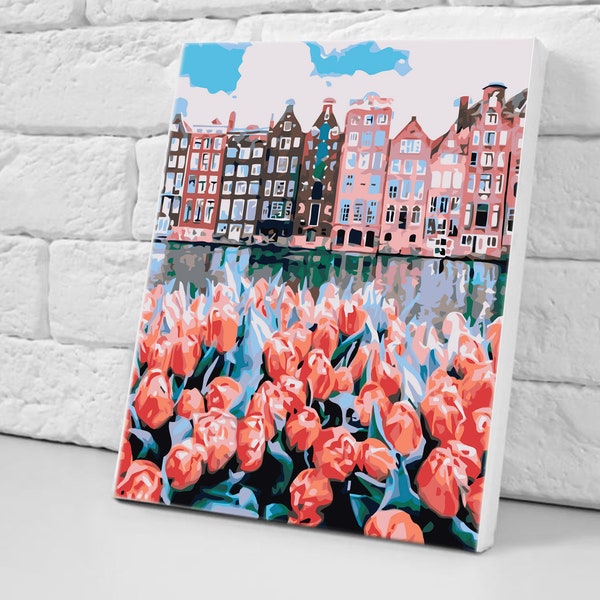 Paint the Town by Numbers Etsy