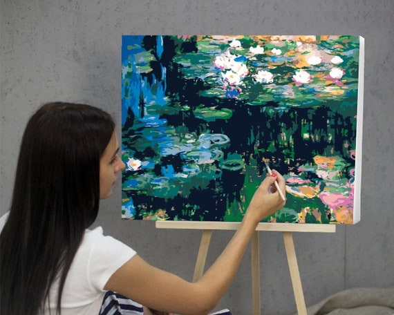 Water Lilies - Claude Monet - Paint by Numbers