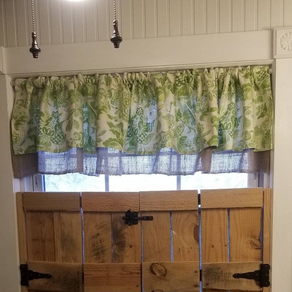 Farmhouse Kitchen Curtains - Etsy