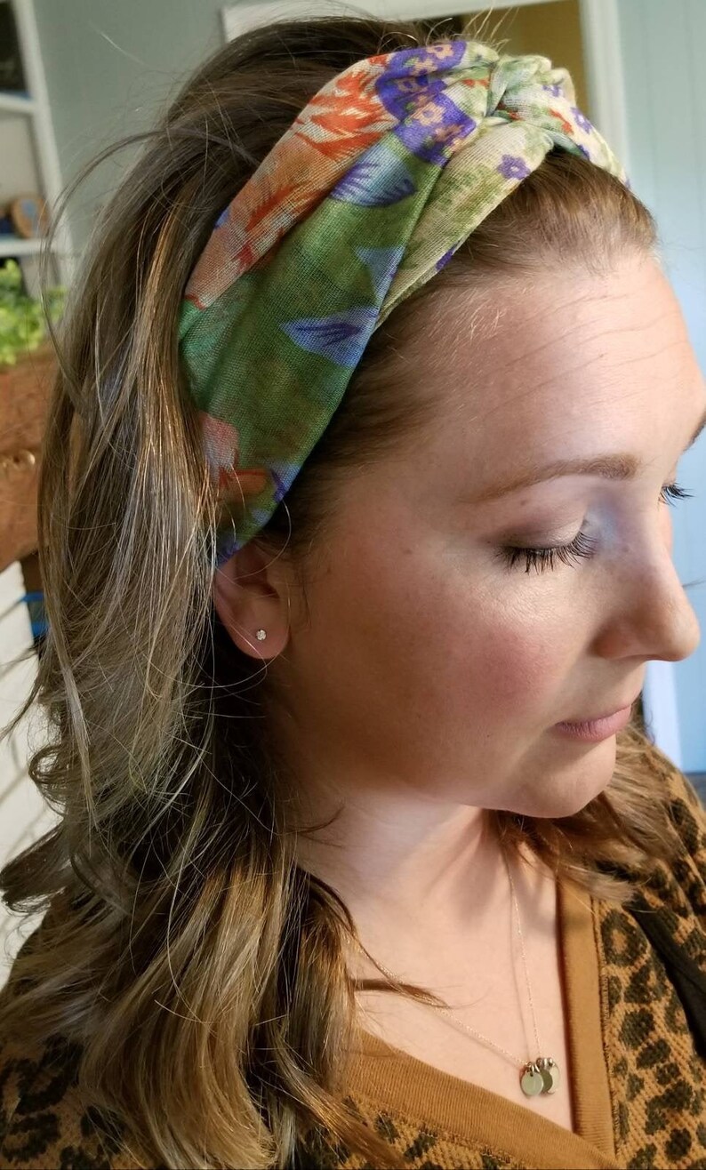 Knotted Headband Twisted Headband Boho Headband Headbands Etsy