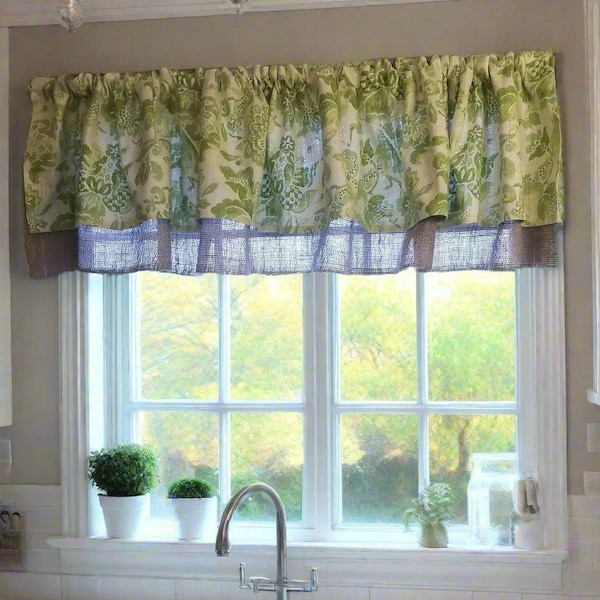 Farmhouse Kitchen Curtains - Etsy