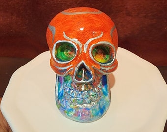 Melty Heat Glowing Skull