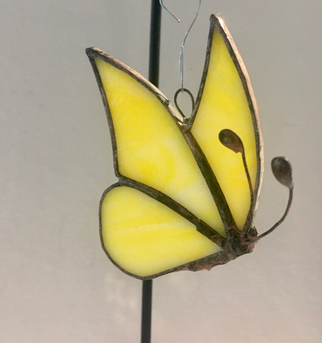 Yellow Suncatcher Butterfly Etsy