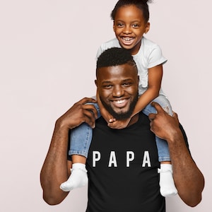 Papa Shirt - Family matching shirts, family matching outfits, family shirts, dad shirt, dad t shirt, matching family shirts, gift for dad