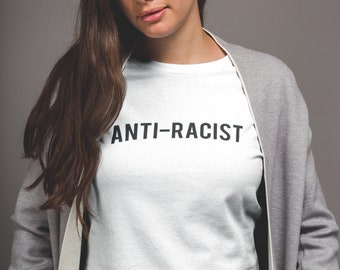 Anti Racist Shirt, Unisex Heavy Cotton Tee, anti racism shirt, justice shirt, blm shirt, black lives matter, equality shirt, civil rights