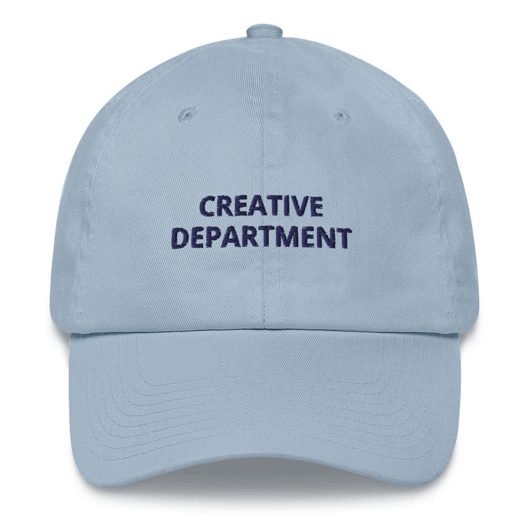 Creative Department Embroidery Dat Hat, Unisex (4 Colors) Simple Design ...