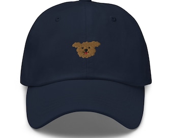 MyDearBongo Brand- Poodle Baseball Hat, Poodle Gifts, Cockapoo Gifts, Poodle Mom, Cockapoo Mom, Dog Owner Gifts, Cute Dad Cap, Cute Dad hat