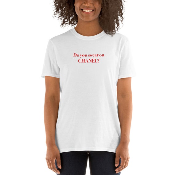 Jura por Chanel Camiseta camisetas para mujer eslogan -  España